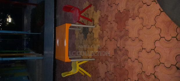 Plastic Tables With Metal Tubing Legs for Children
