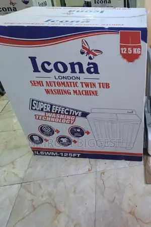 Icona Original 12.5kgs Twin Tub Washing Machine