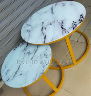 White Nesting Table