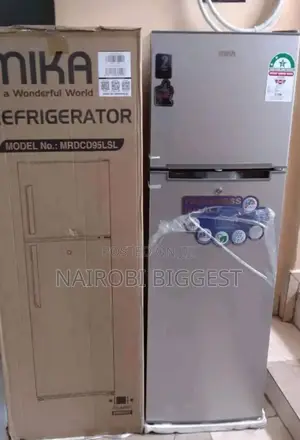 Mika 168 Litre Double Door Fridge