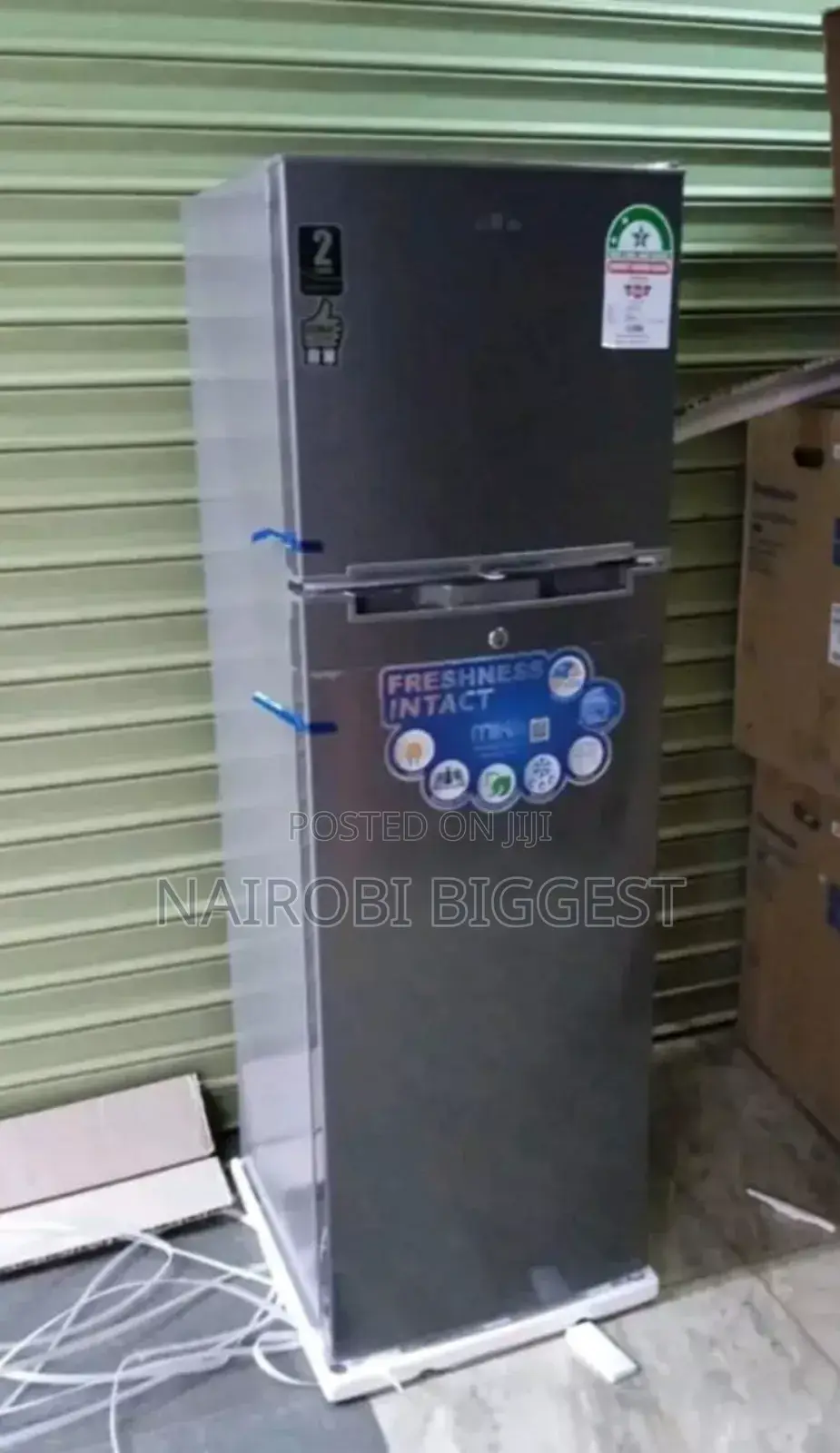 Mika 168 Litre Double Door Fridge