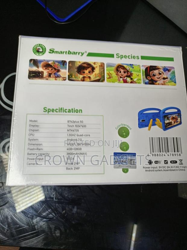 Kids Tablet Smartbarry B86plus With in-Built Educational App - main view