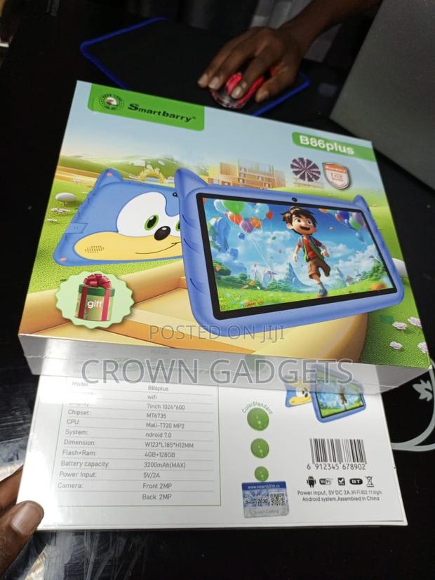 Kids Tablet Smartbarry B86plus With in-Built Educational App - thumbnail 4