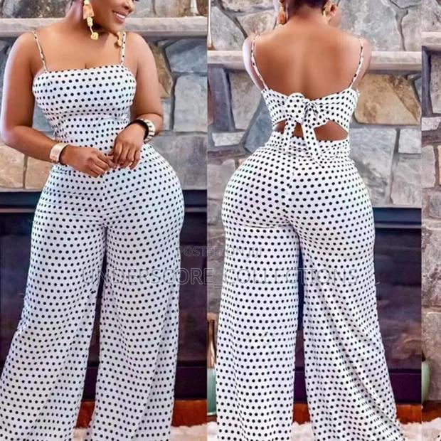 Ladies Polka Dot Weekend Wear Jumpsuit - thumbnail 2