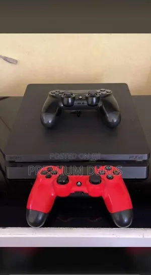 Chipped Ps4 Slim With 10games Plus Two Controllers.