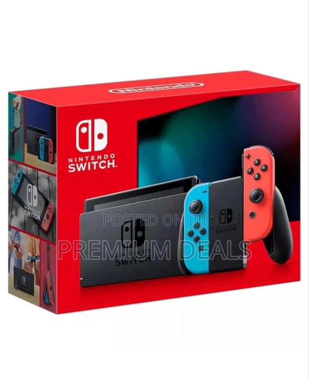 Ex Uk Nitendo Switch With Two Games and Original Charger.
