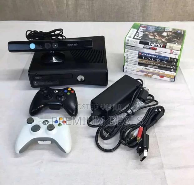 Xbox 360 Chipped With 10games.