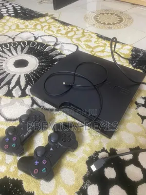 Ps3 Chipped With 10games and Two Controllers.
