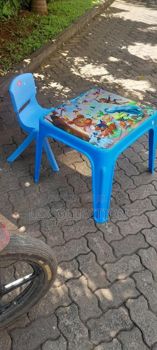 Plastic Baby Chair And Table - main view