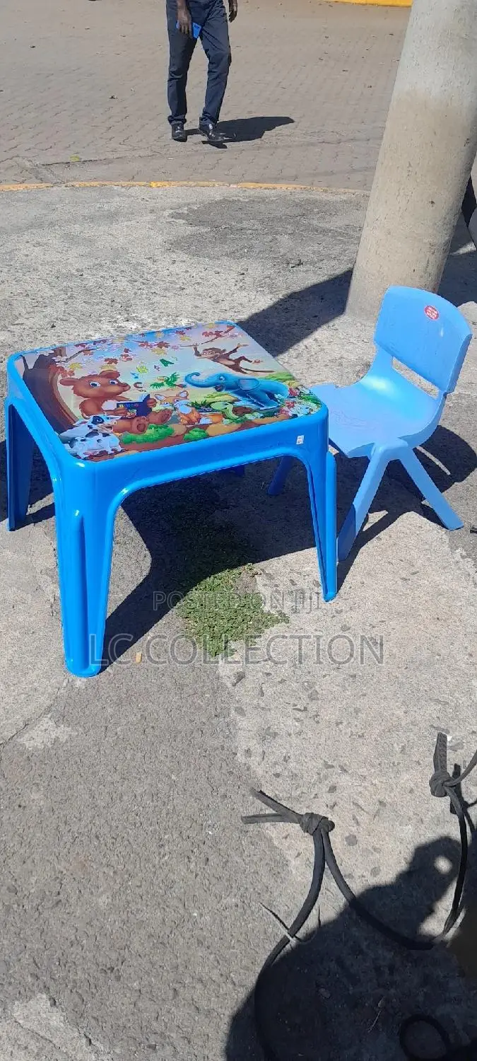 Plastic Baby Chair And Table