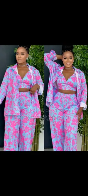 Stylish 3pc Trouser Set