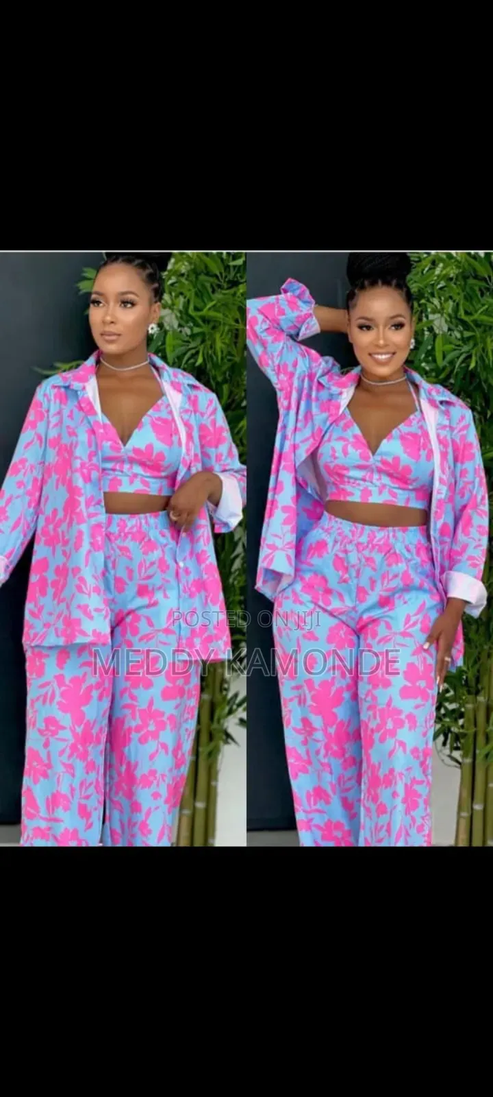 Stylish 3pc Trouser Set