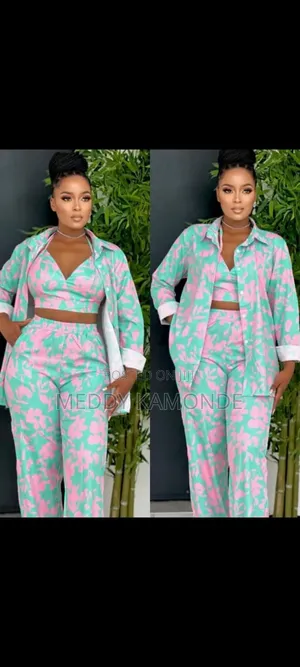 Stylish 3pc Trouser Set