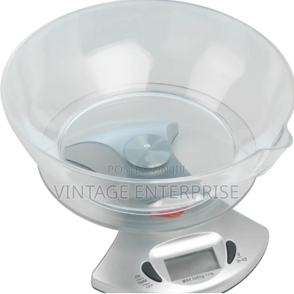 Digital Weighing Scale With Bowl(Model 138) • √