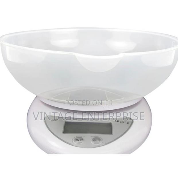 Digital Kitchen Scale With Bowl (Model No 138).(5kgs )