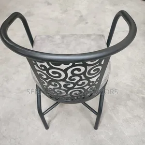 Restaurant Chairs With Laser Cut Pattern.