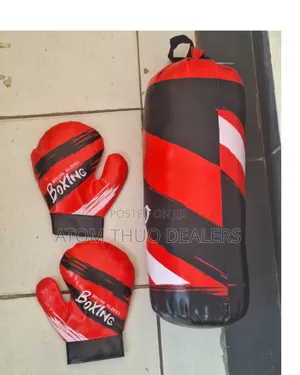 Kids Punching Bag Plus 2 Gloves
