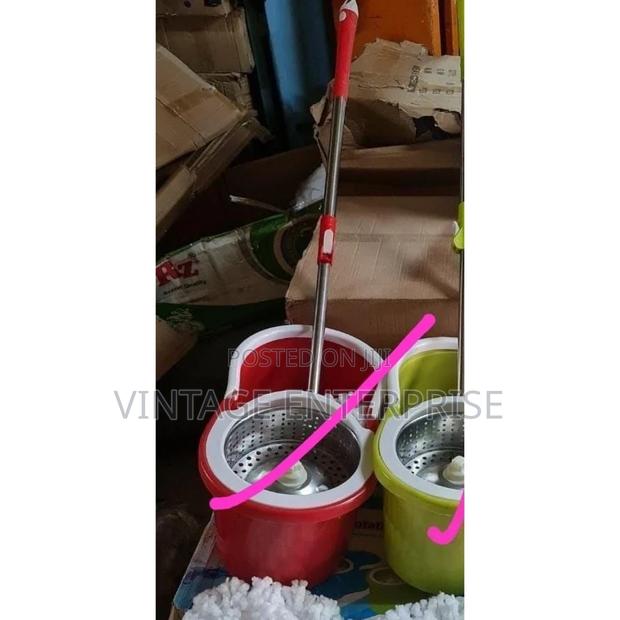 Spin Mob With Bucket (Colours Available)• √
