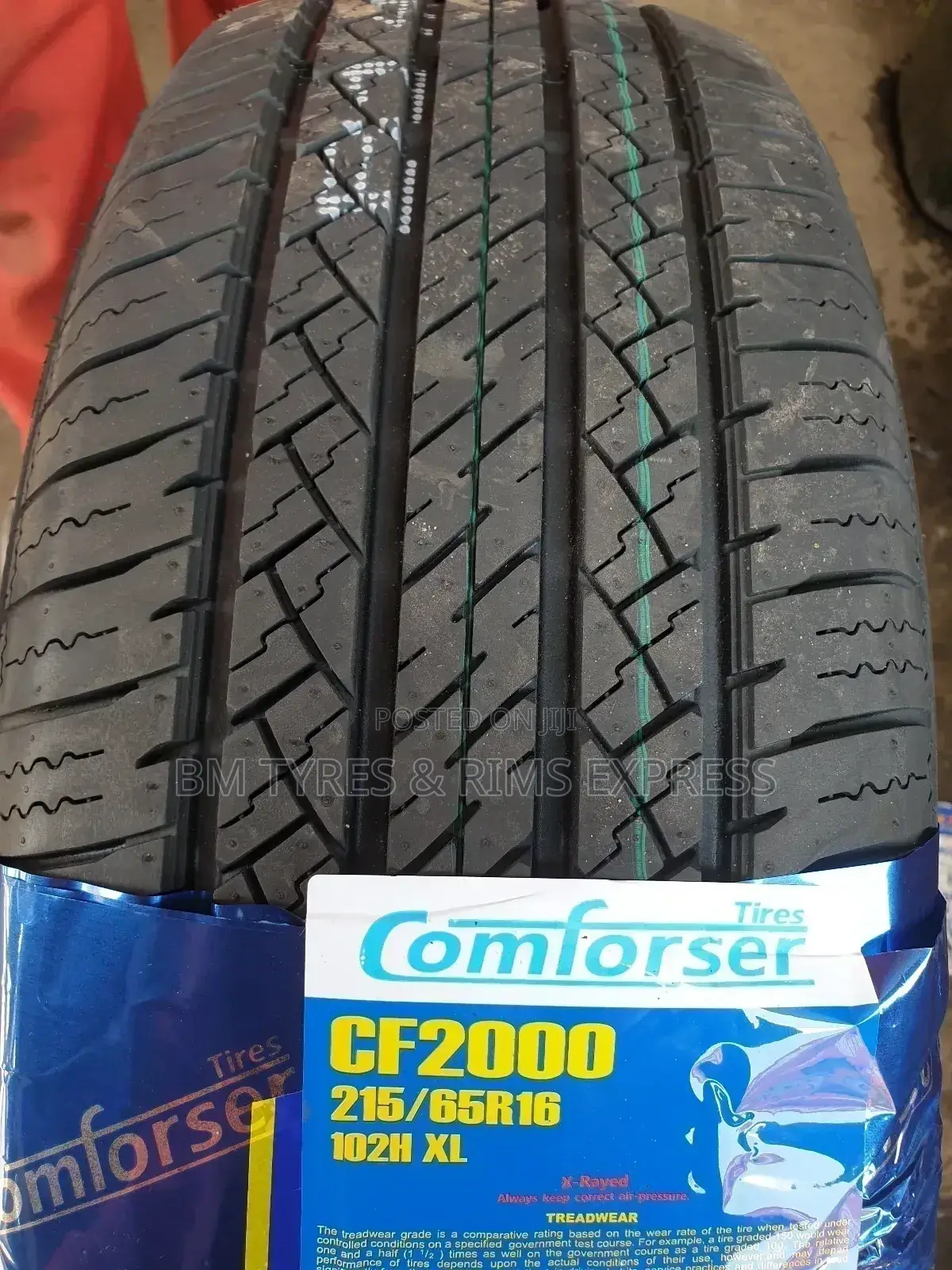 215 /65 R16 Comforser TYRES.