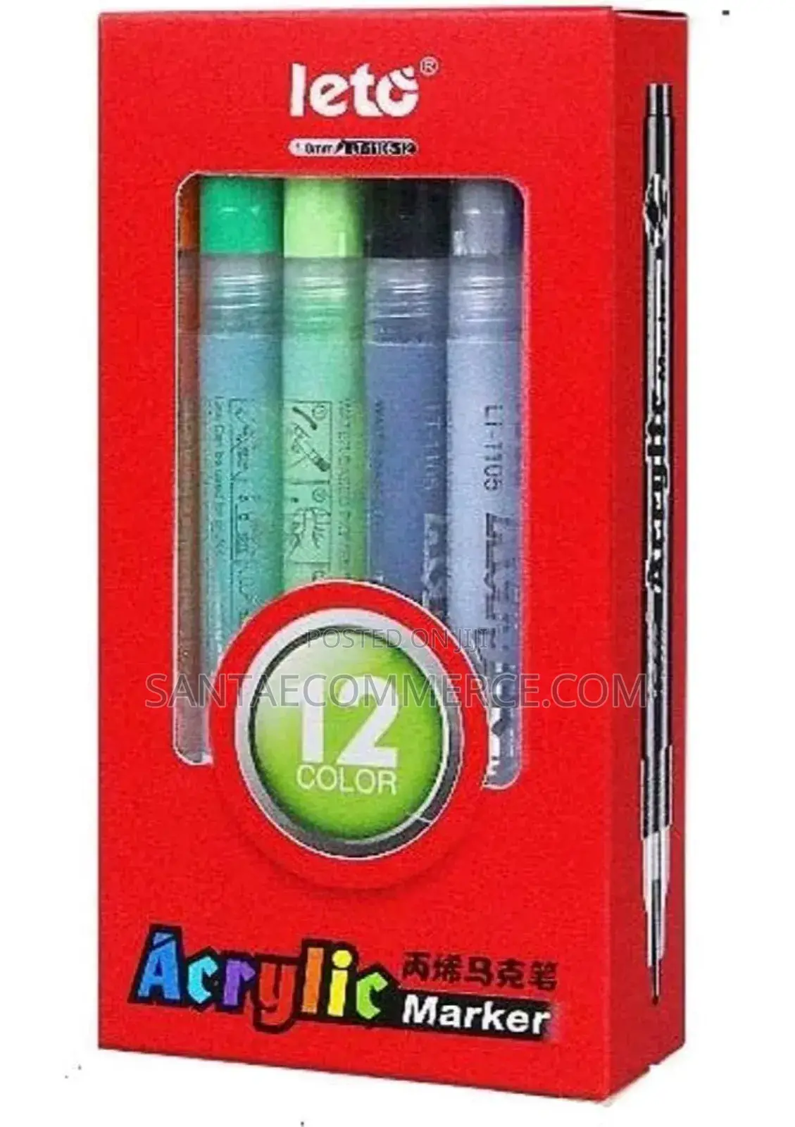 Acrylic Mark Pens (12pcs)