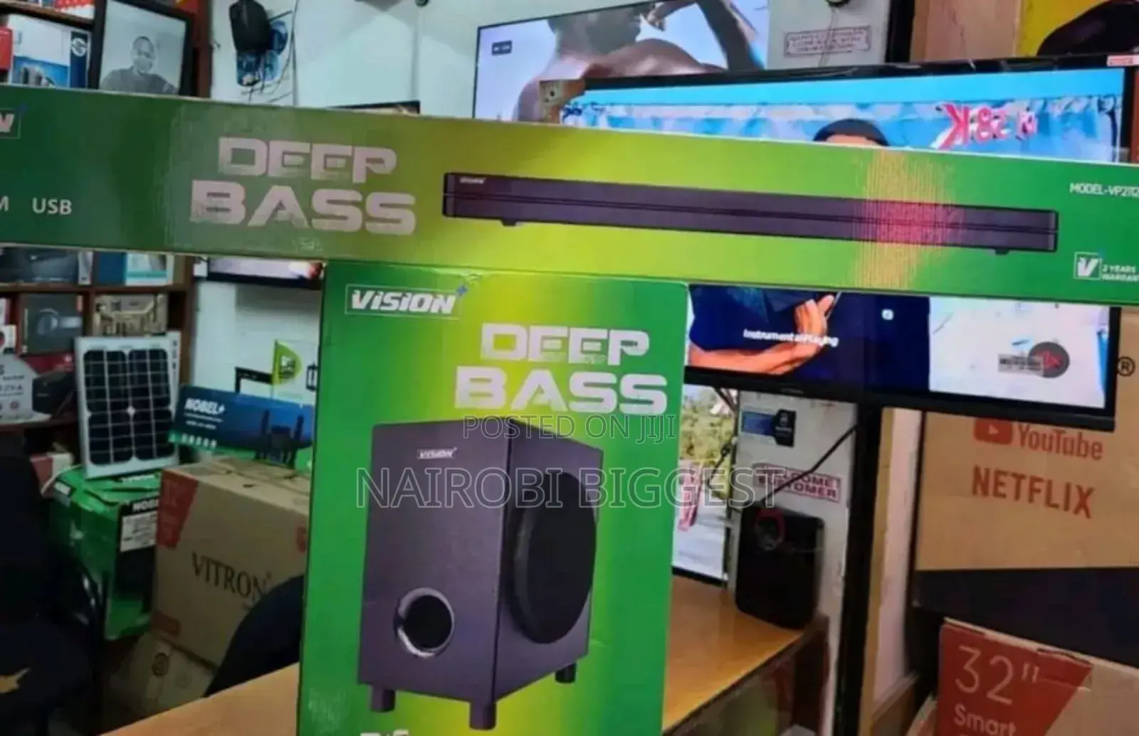 Vision Deep Base Sound Bar