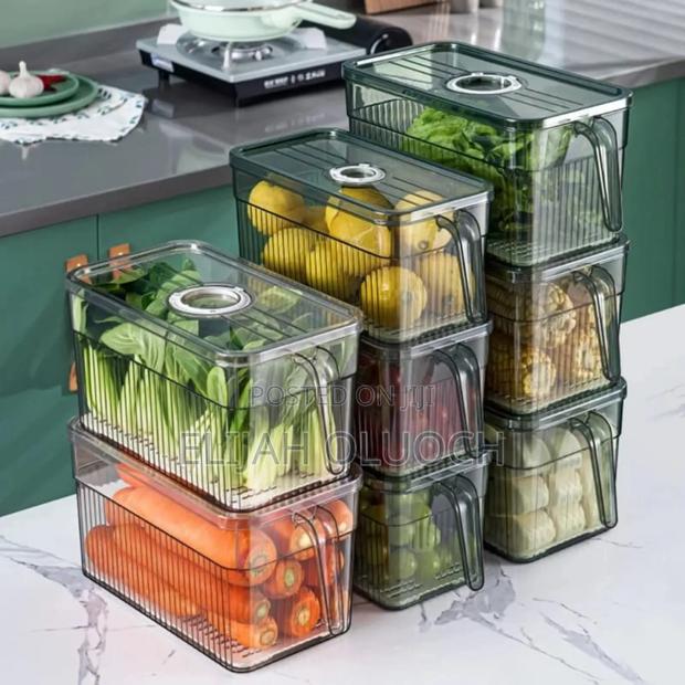 5litres Acrylic Refrigerator Storage Containers - main view