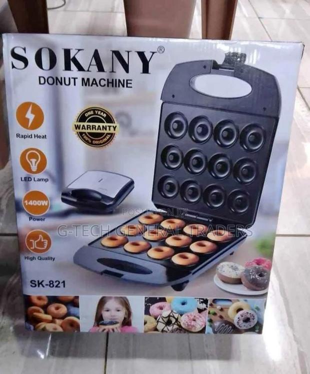 Donut Maker! 12- Slots Nonstick Electric Donut Maker
