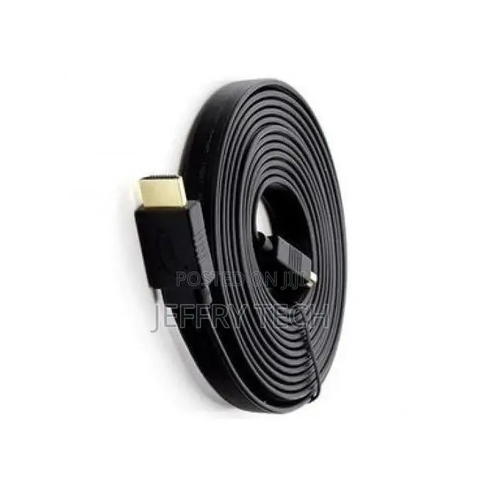 HDMI Flat Cable - 5m - Black