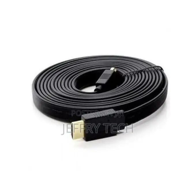 HDMI Flat Cable - 5m - Black