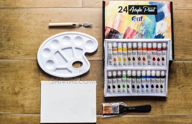 Acrylic Paint Set With Extras - main view