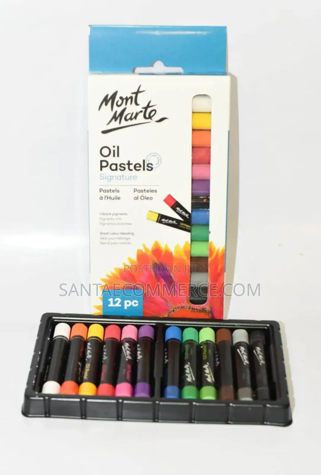 Oil Pastels – 12 PCS