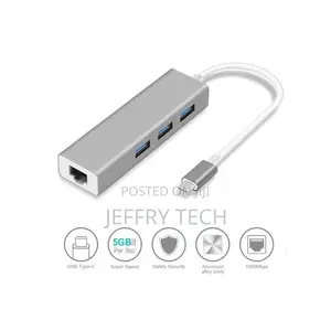 Typec Ethernet Rj45/3port USB 3.0
