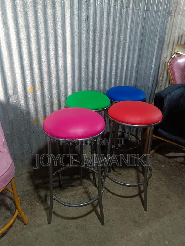 High Stools Backless Powder Coated - thumbnail 2
