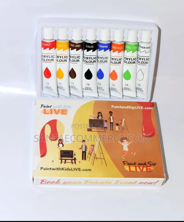 Acrylic Paint Set 8 PCS Set - main view