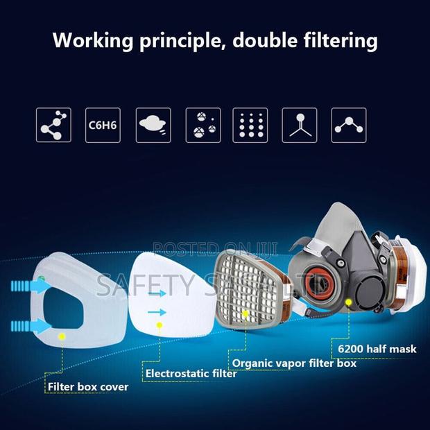 Half Face Respirator Mask Filter 6800 - thumbnail 5