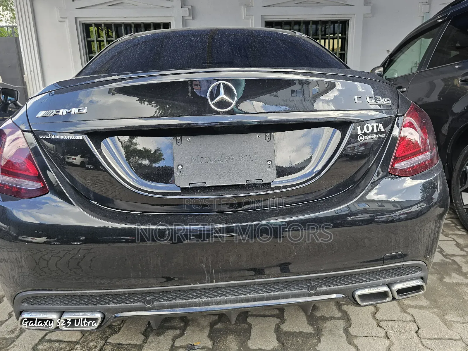 Mercedes-Benz C63 2018 Black