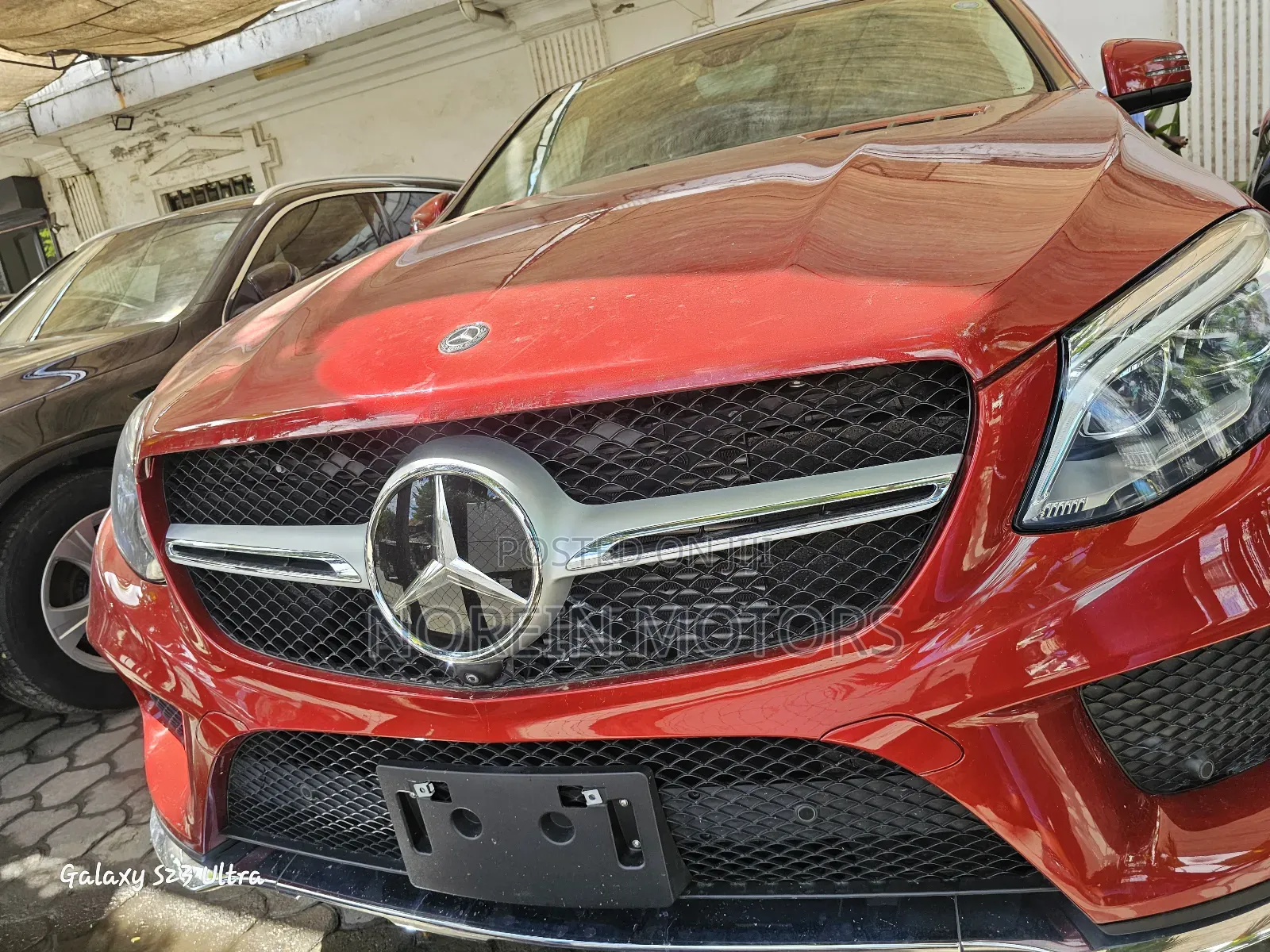 Mercedes-Benz GLE-Class 2018 Red