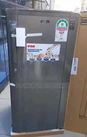 Von 185litres Single Door Fridge