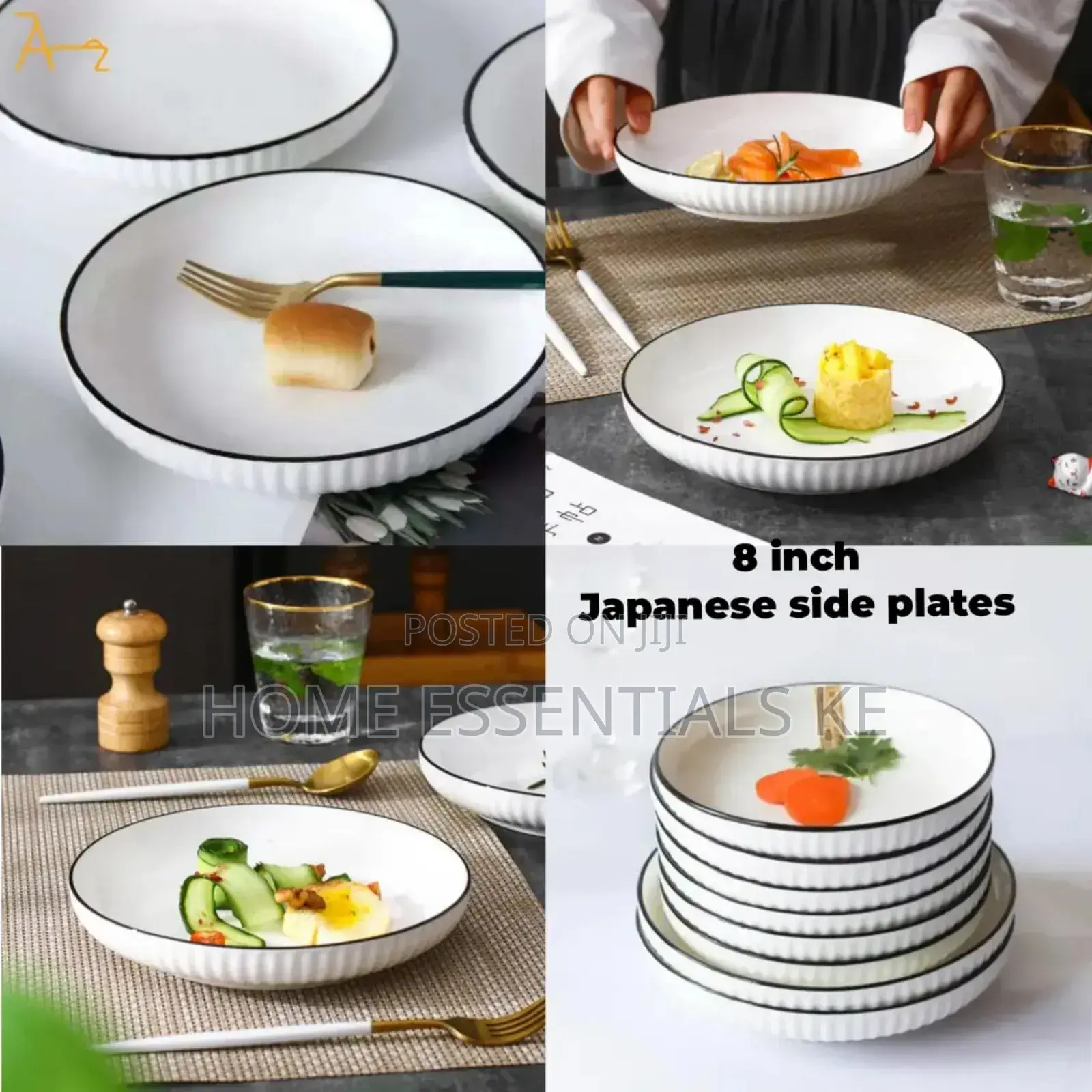 6pcs Japanese Side Plates*