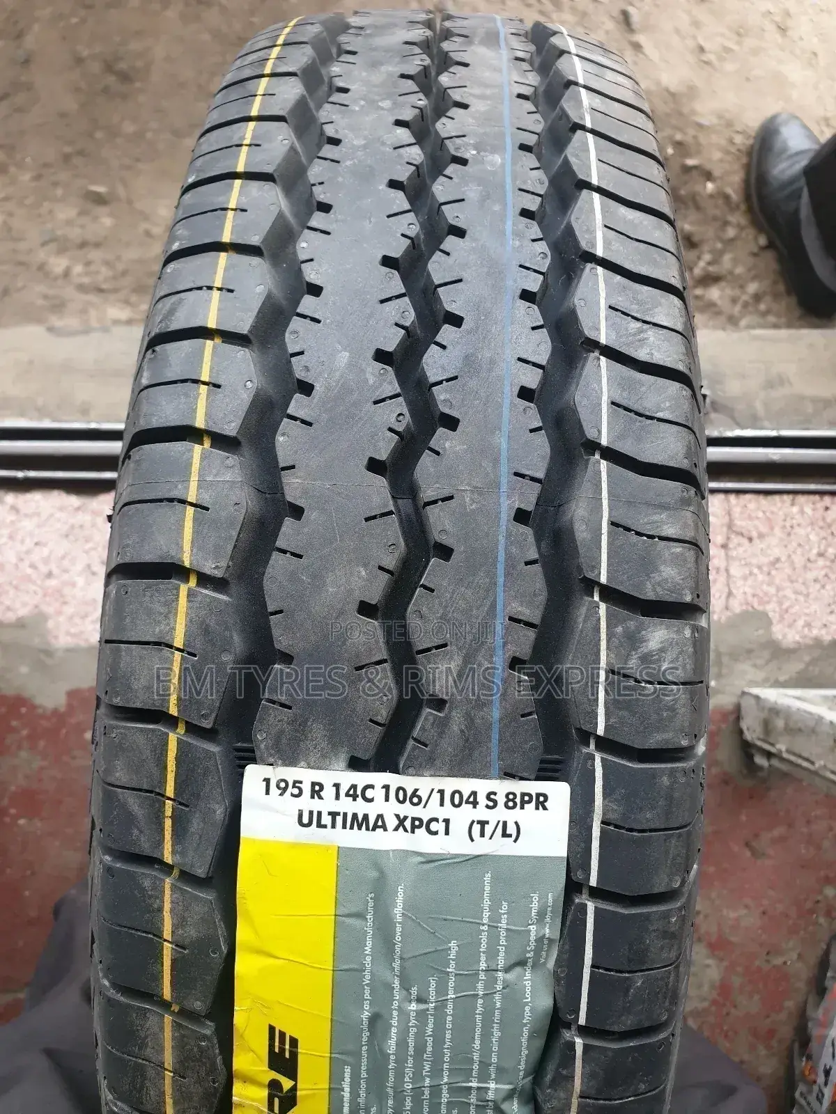 195 R14 JK Tyres (India) Commercial.
