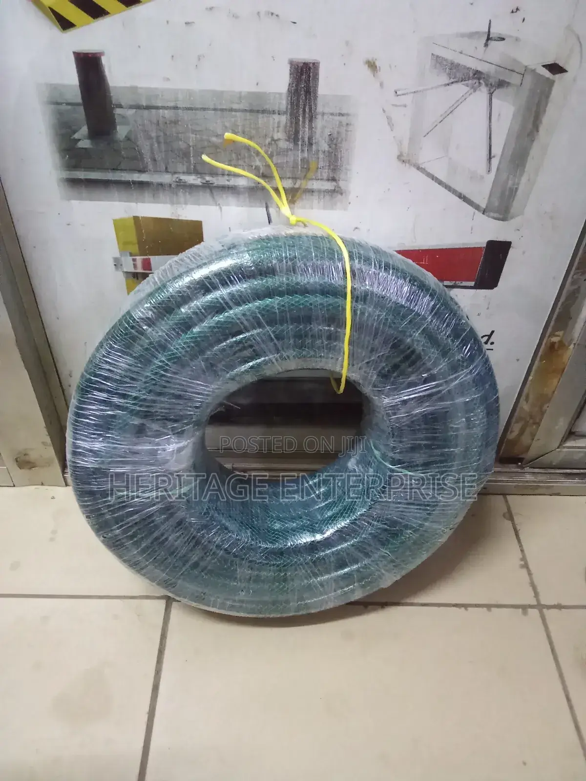 Water Hose, Green Size: 3⁄4 by 25 MTS Braided