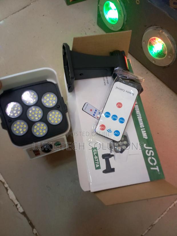 Solar Monitoring Lamp.Remote Controlled,Human Motion Sensor - main view