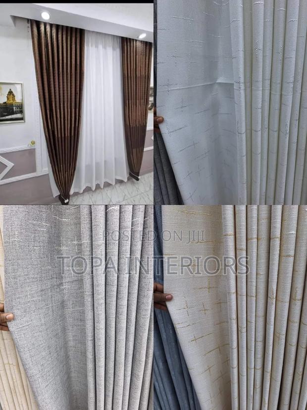 Modern Window Curtains With Eyelets for House Curtains
