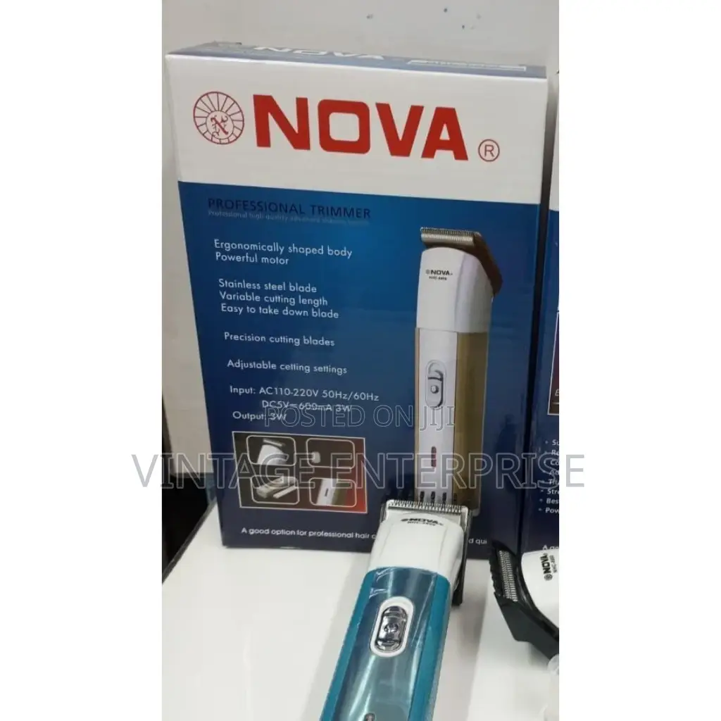 New Nova Shaver Rechargeable Trimmer • √