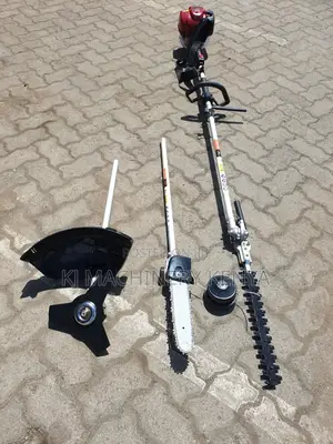 4 in 1 Polesaw Brushcutter With Hedge Trimmer.