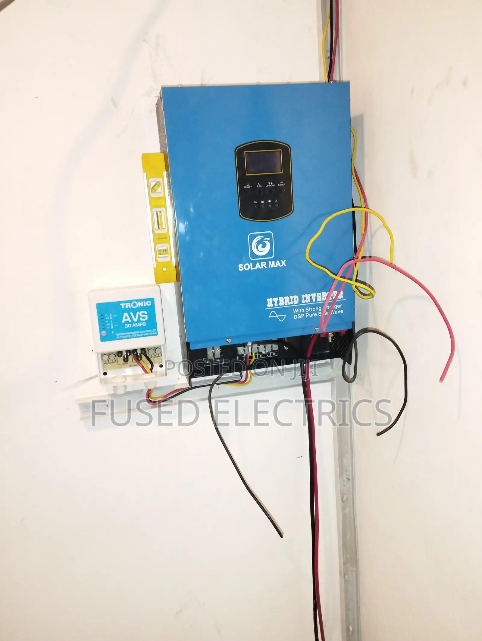 Solar System and Power Backup Installation