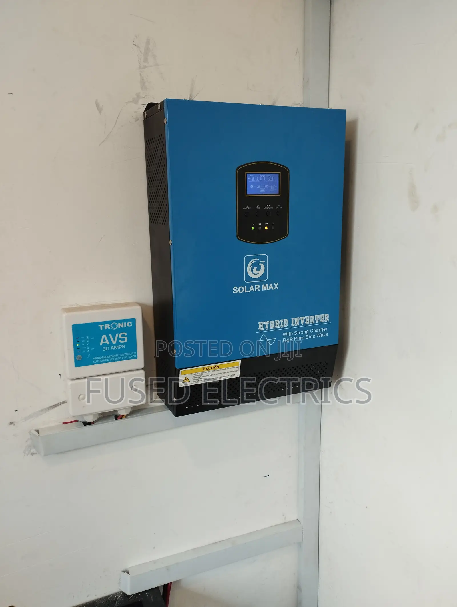 Solar System and Power Backup Installation