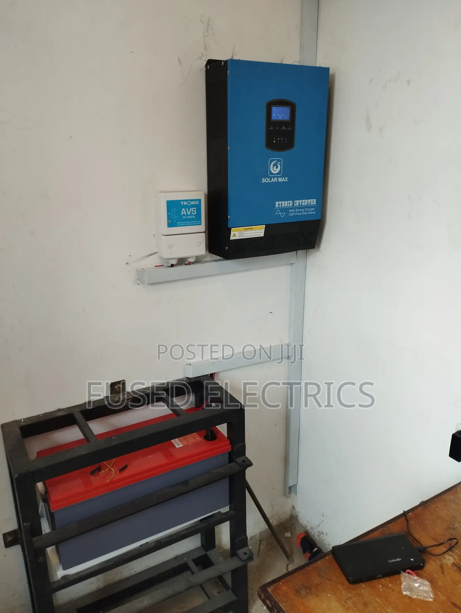 Solar System and Power Backup Installation