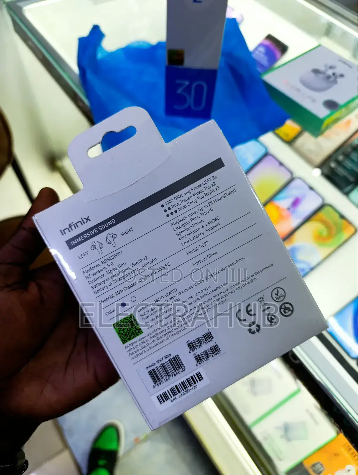 Infinix Buds XE 27 Immersive New Sealed in a Shop