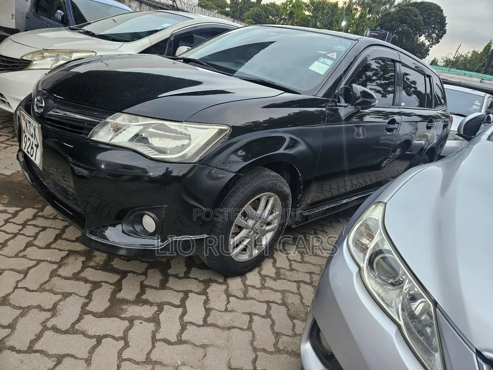 Toyota Corolla Fielder 2012 Black